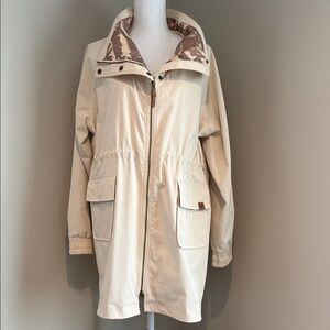 LIV Outdoor |  Lightweight Canvas Jacket with Printed Collar | X-Large